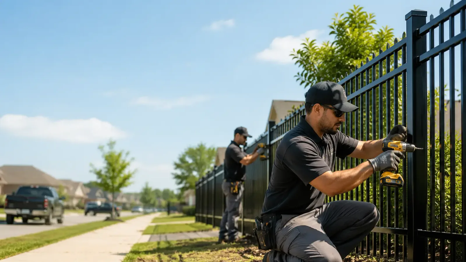 Metal Fence Installation in Marshall, TX